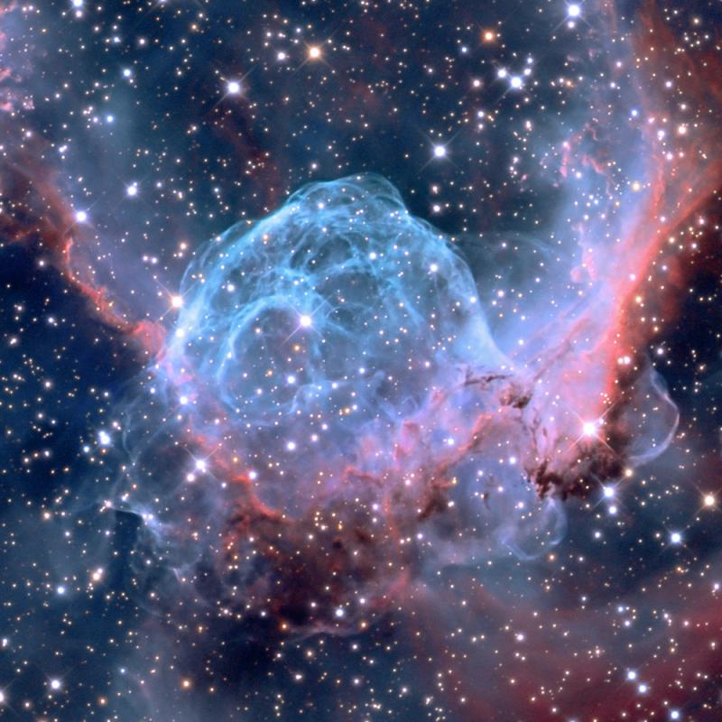 Thor's Helmet Nebula Free Image