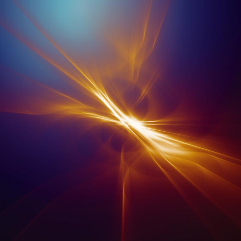 Abstract Image of Light Source